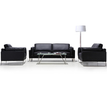 MIGE Living Room Furniture Genuine Leather Sectional Sofa Set